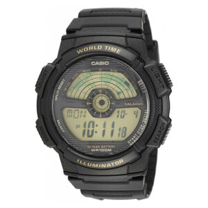 قیمت و خرید ساعت کاسیو المینیتور ورلدتایم CASIO AE-1100W-1B